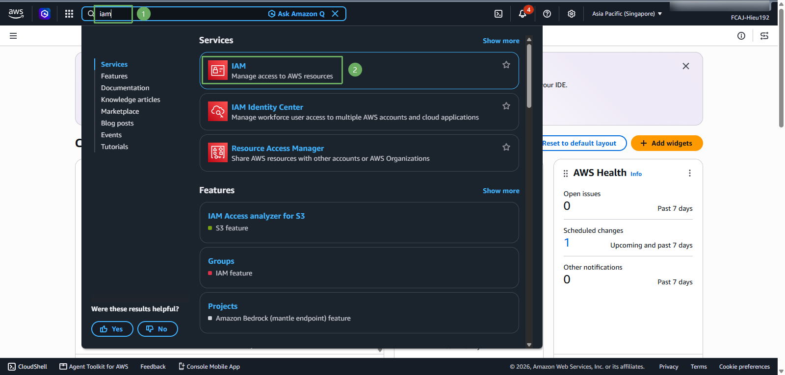 create group