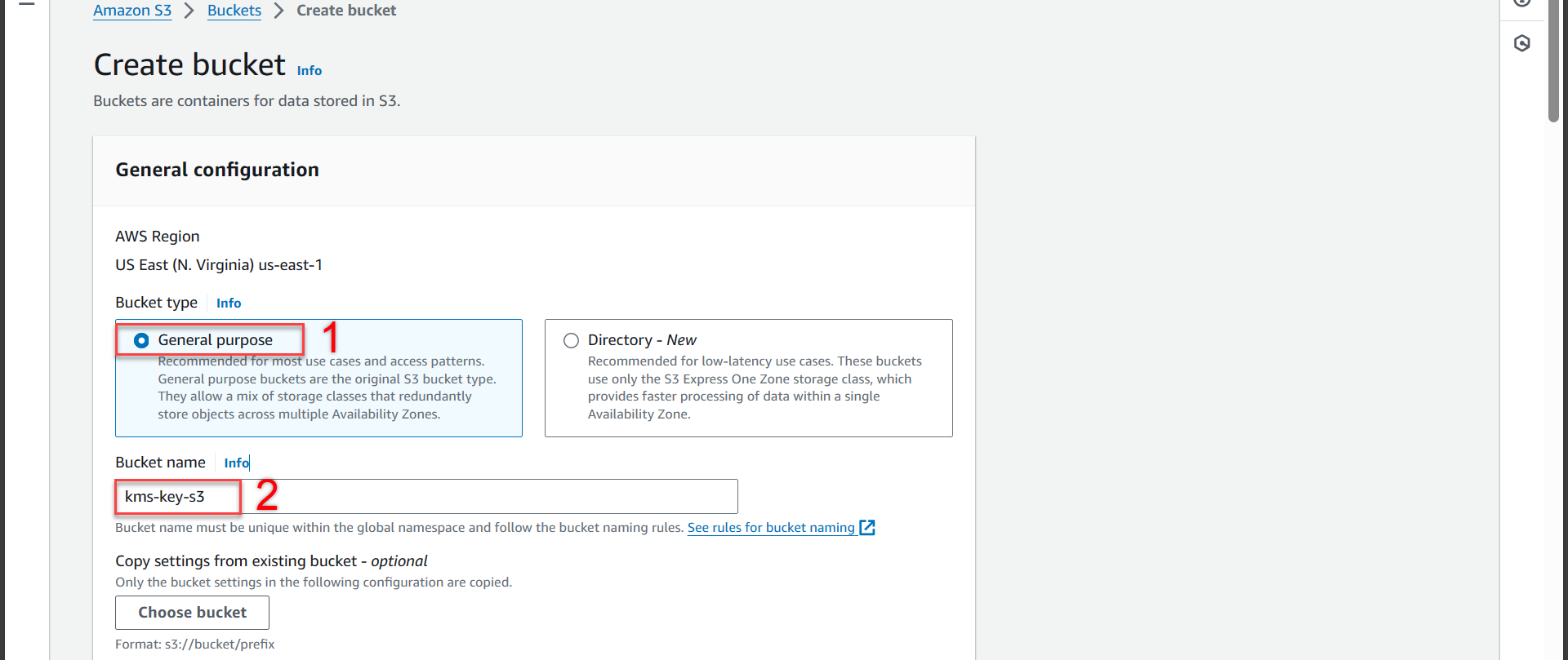 Tạo Bucket :: QUẢN LÝ TRUY CẬP DỊCH VỤ EC2 VỚI RESOURCE TAGS THÔNG QUA ...