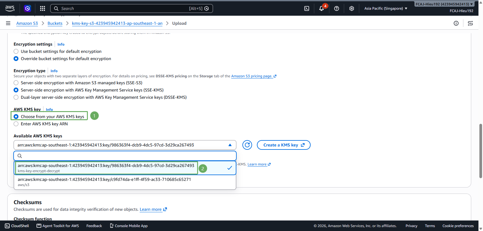 upload data