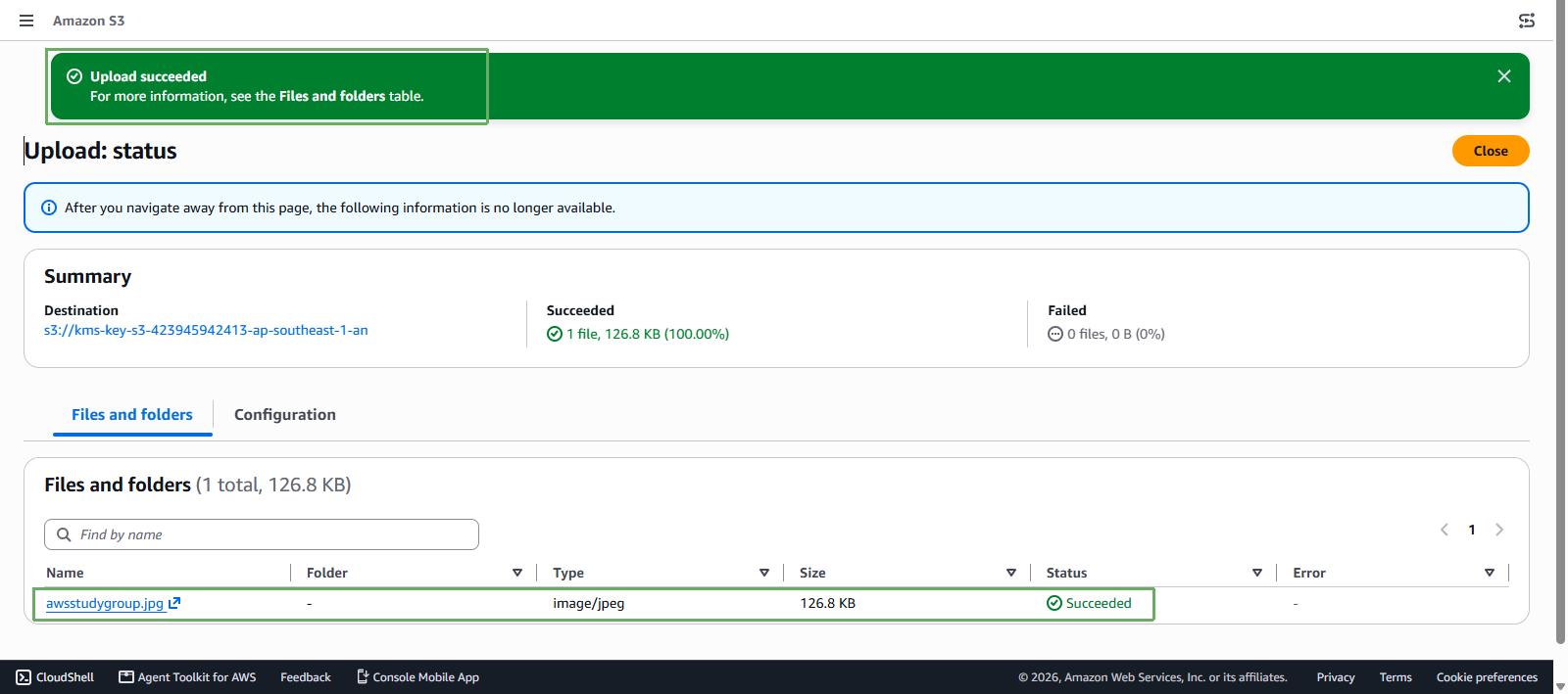 upload data