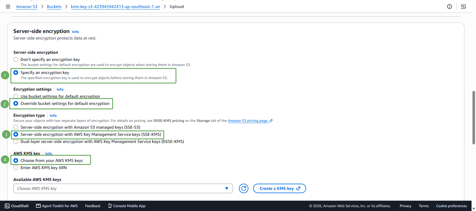test cloudtrail